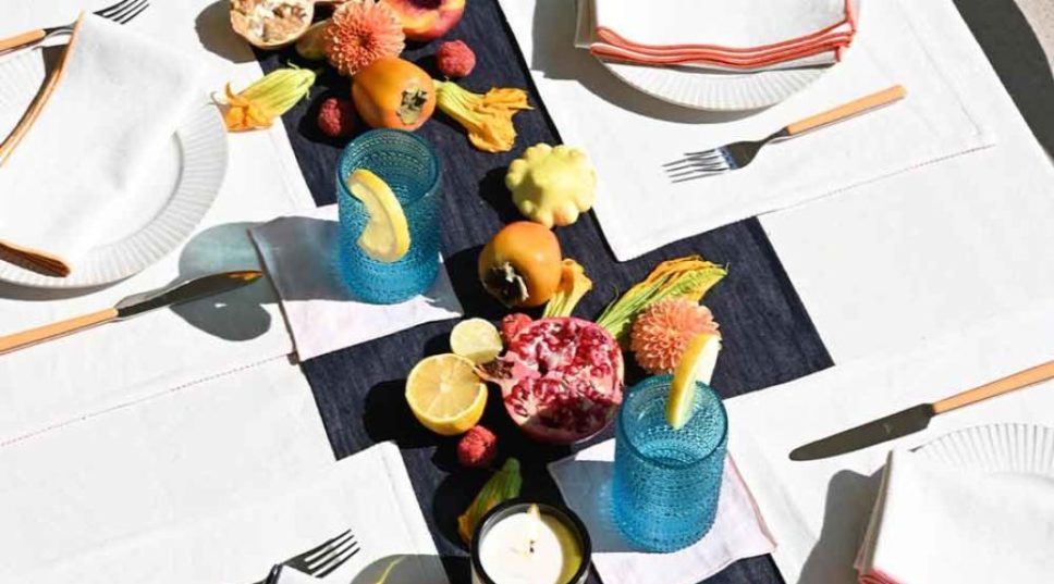 Freshen up Your Holiday Table with a DIY Spread That's Stylish and Sustainable