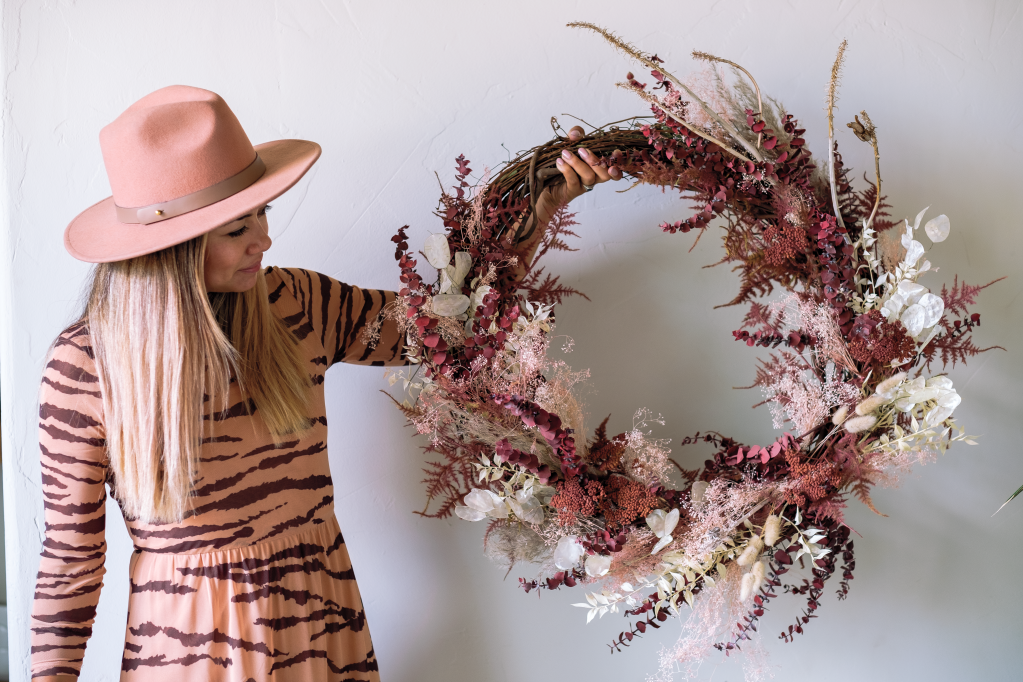 How to Create a Desert-Inspired Holiday Wreath
