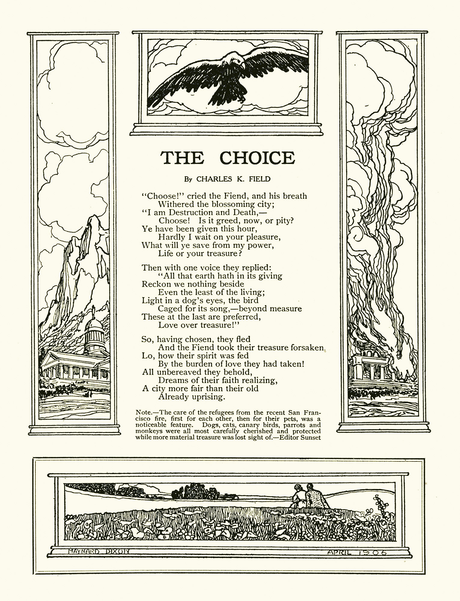 Sunset The Choice Poem
