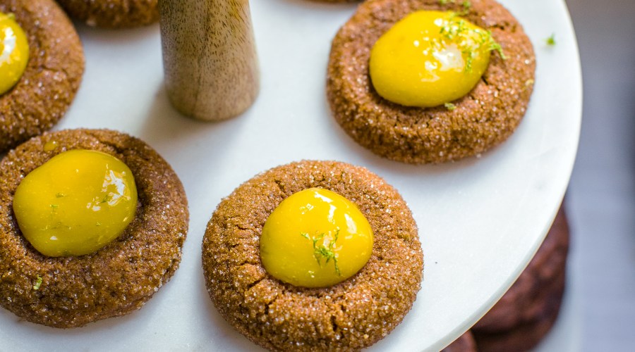 Ginger-Lime Thumbprints