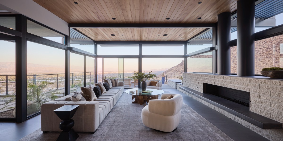 2025 Idea House Palm Springs Living Room