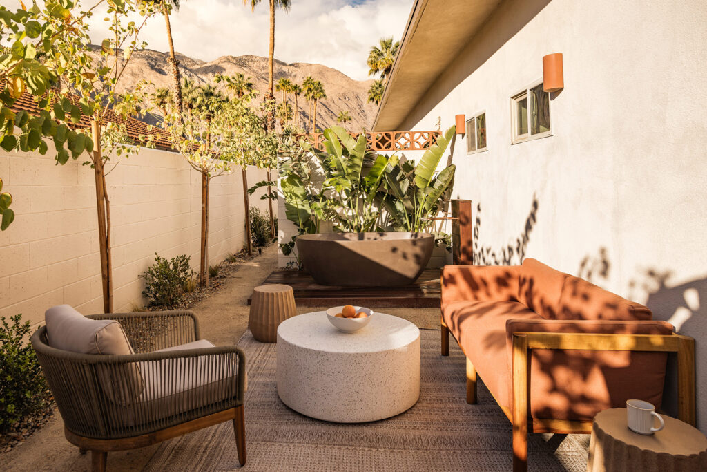 Terra Palm Springs Seating Area