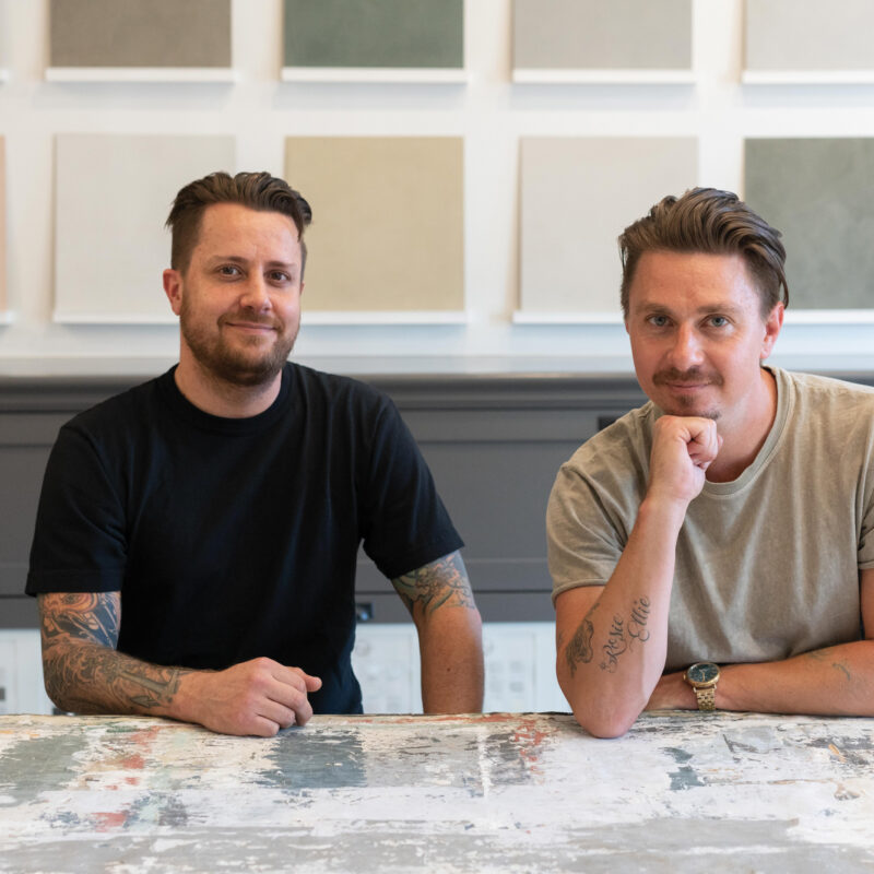 Portrait of Casey and Jamie Davis