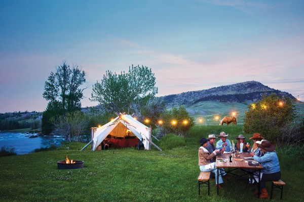 Live out Your Fancy Cowboy Fantasy on a Luxury Ranch Glamping Trip