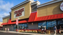 The exterior of a Trader Joe's