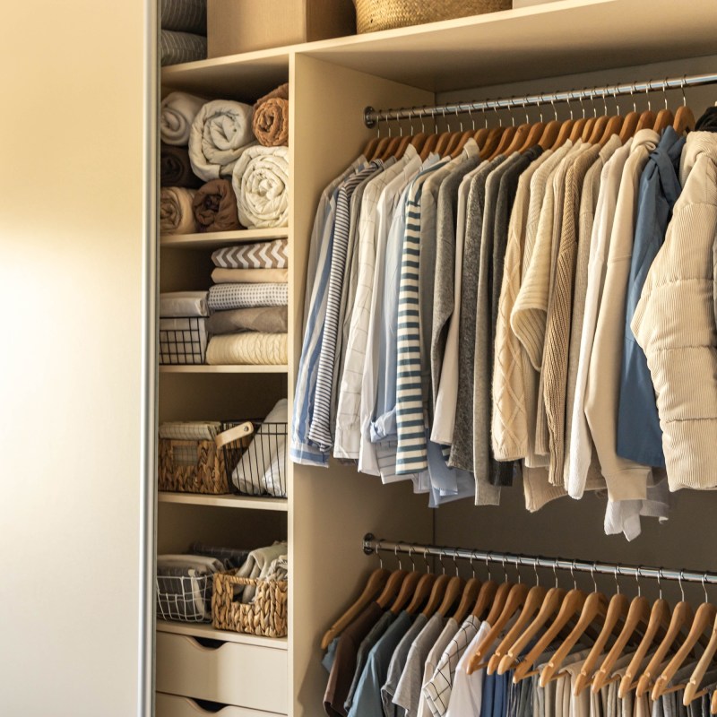 What Most People Get Wrong After Downsizing to a Smaller Closet, According to a Pro
