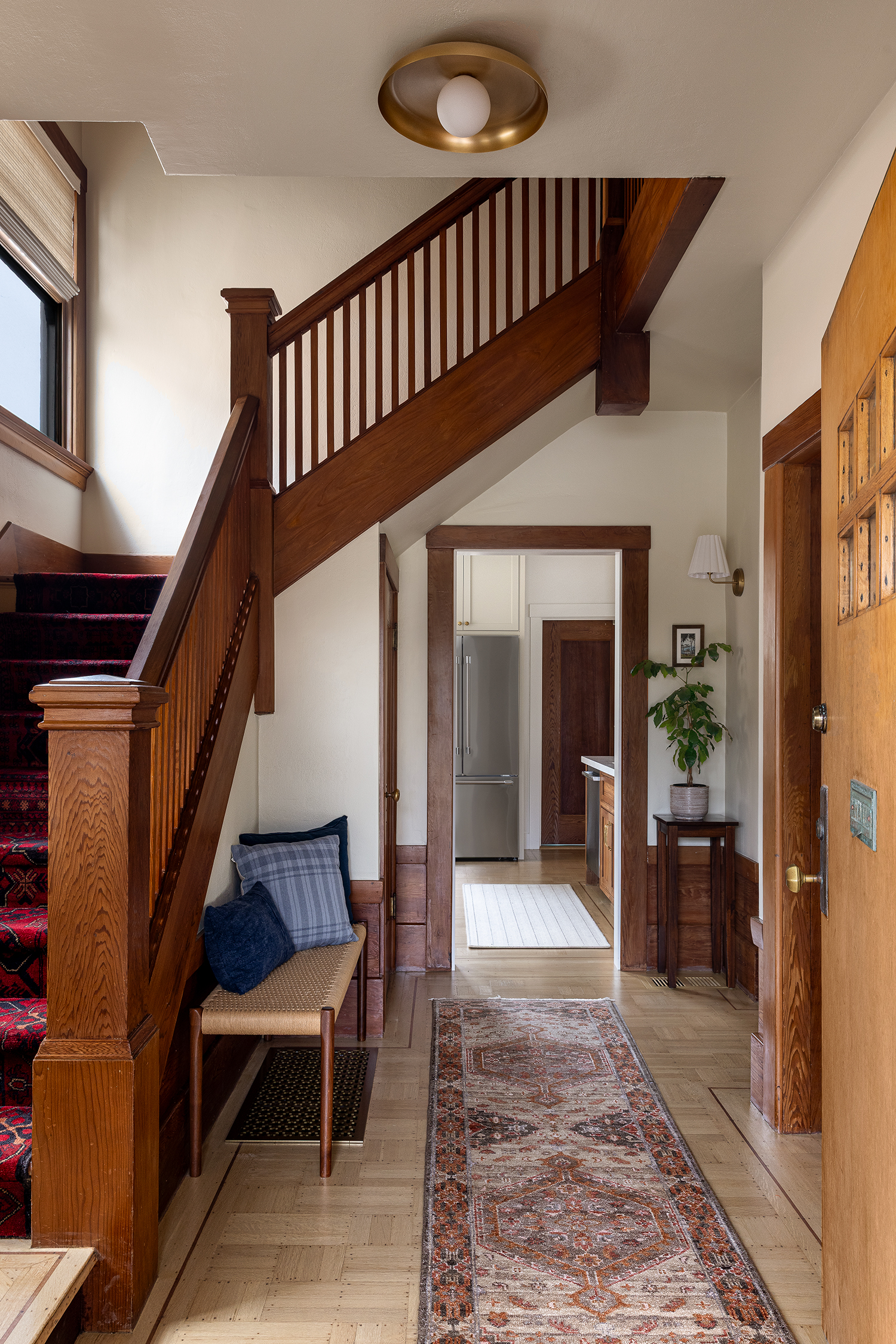 Stairs SF Craftsman by Refresh Your Space