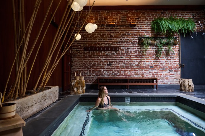 Onsen restorative retreat bath