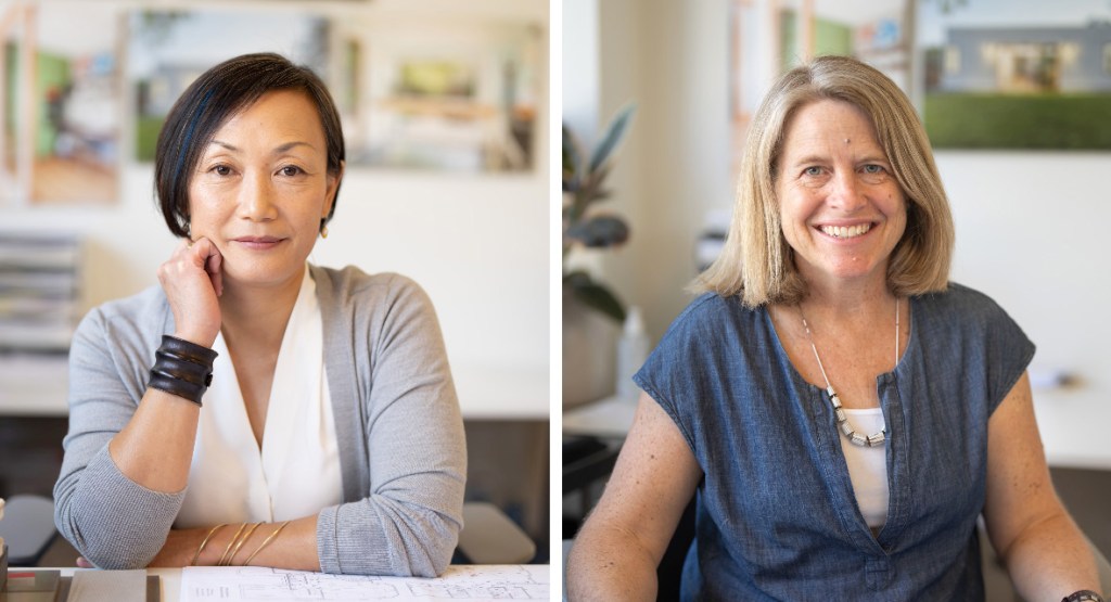 Hiromi Ogawa and Lynn Fisher