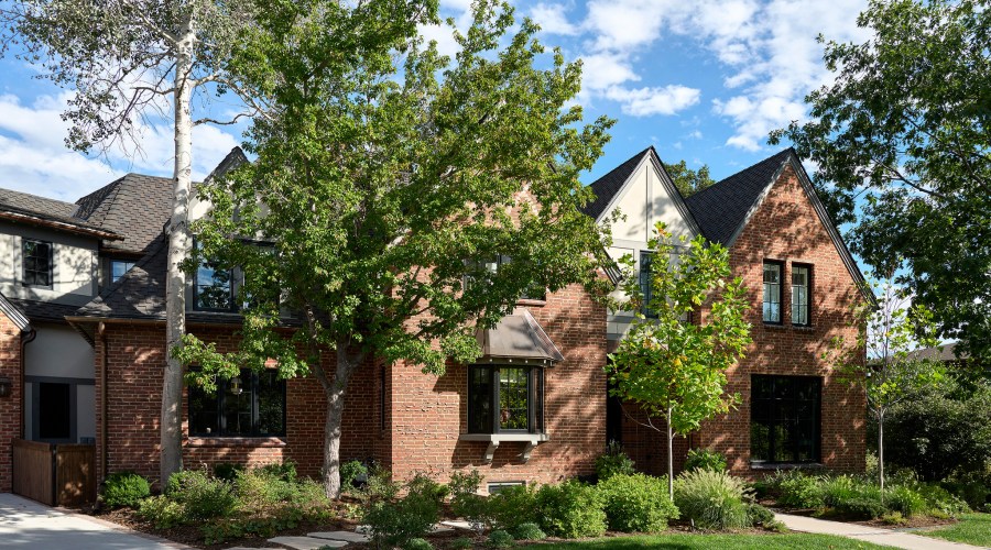 This Remodeled Tudor Home Balances Its Formal Elements with a Secret Upstairs Bar