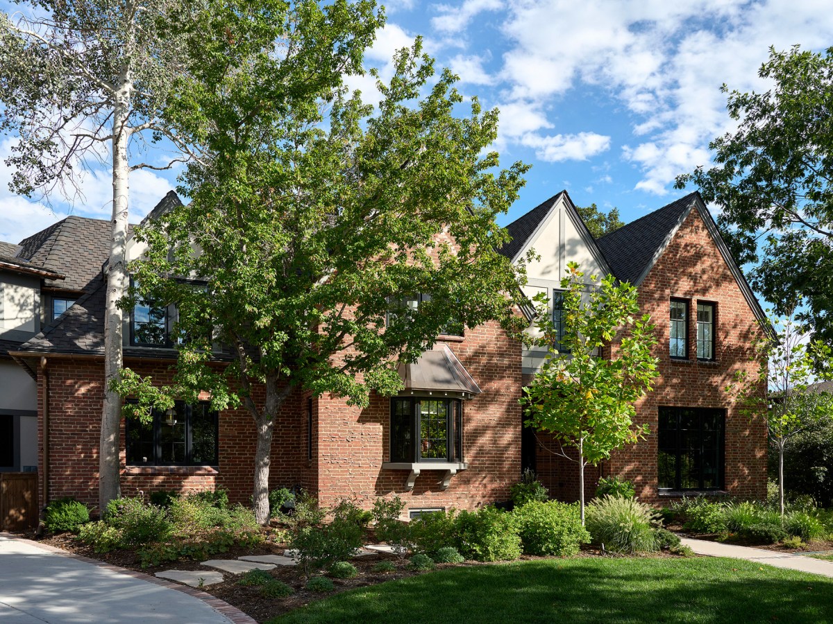 This Remodeled Tudor Home Balances Its Formal Elements with a Secret Upstairs Bar