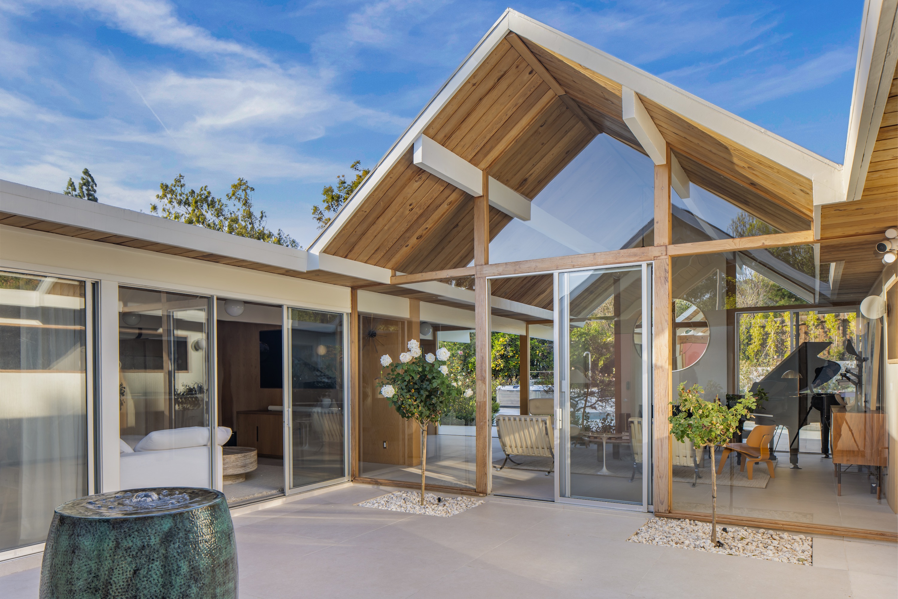 This Double A-Frame Eichler Was Carefully Renovated to Preserve the Home’s Architectural Integrity—and Now It’s for Sale