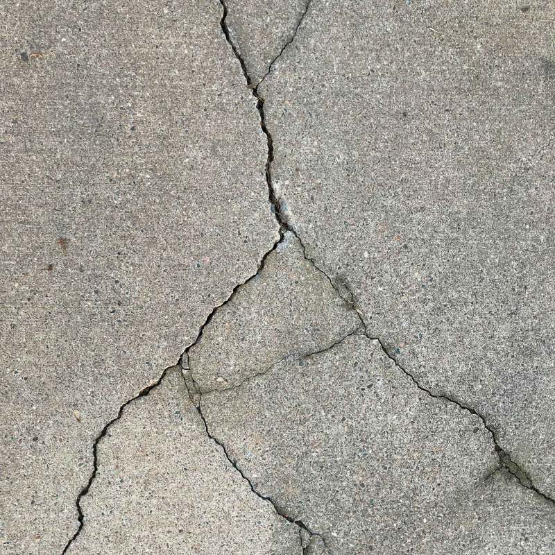 Cracked Concrete