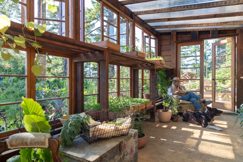 Greenhouse with Natural Light