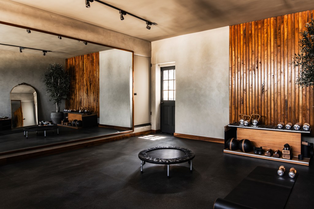 Gym at Julianne Hough's home