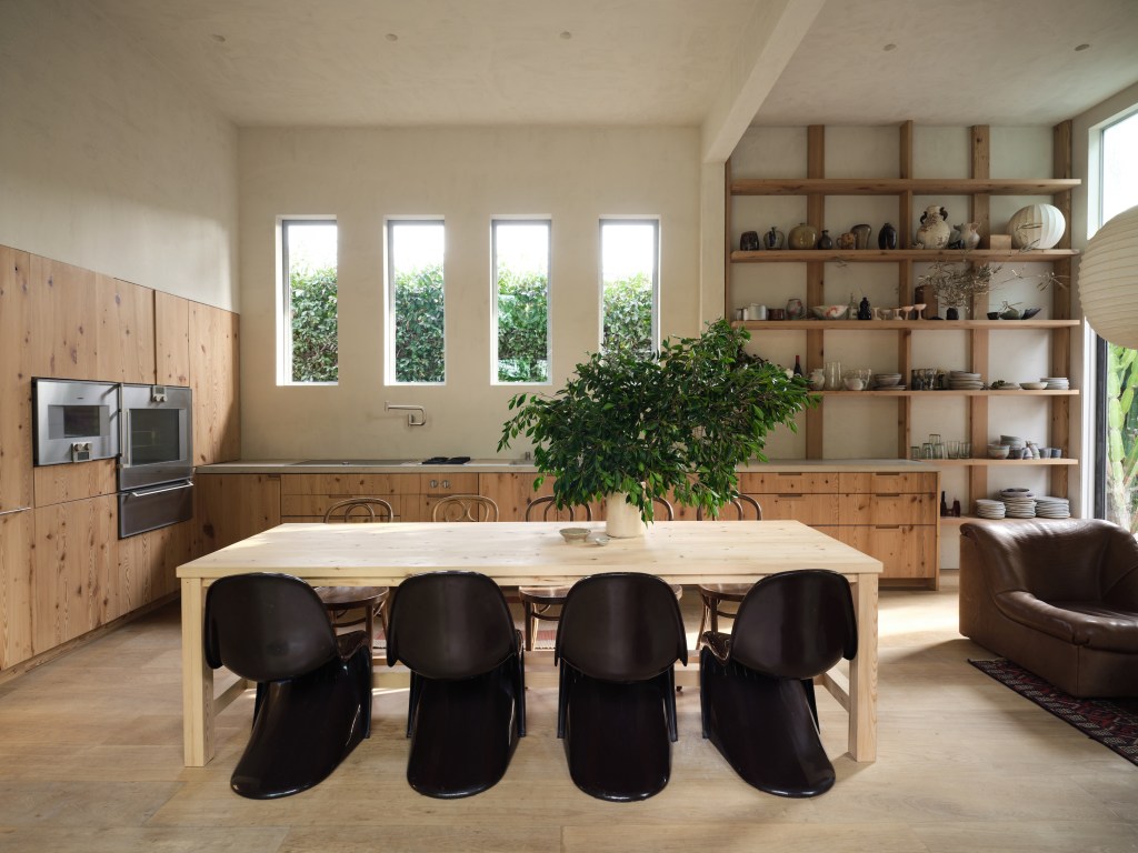 Kitchen at Leanne Ford's home in Venice