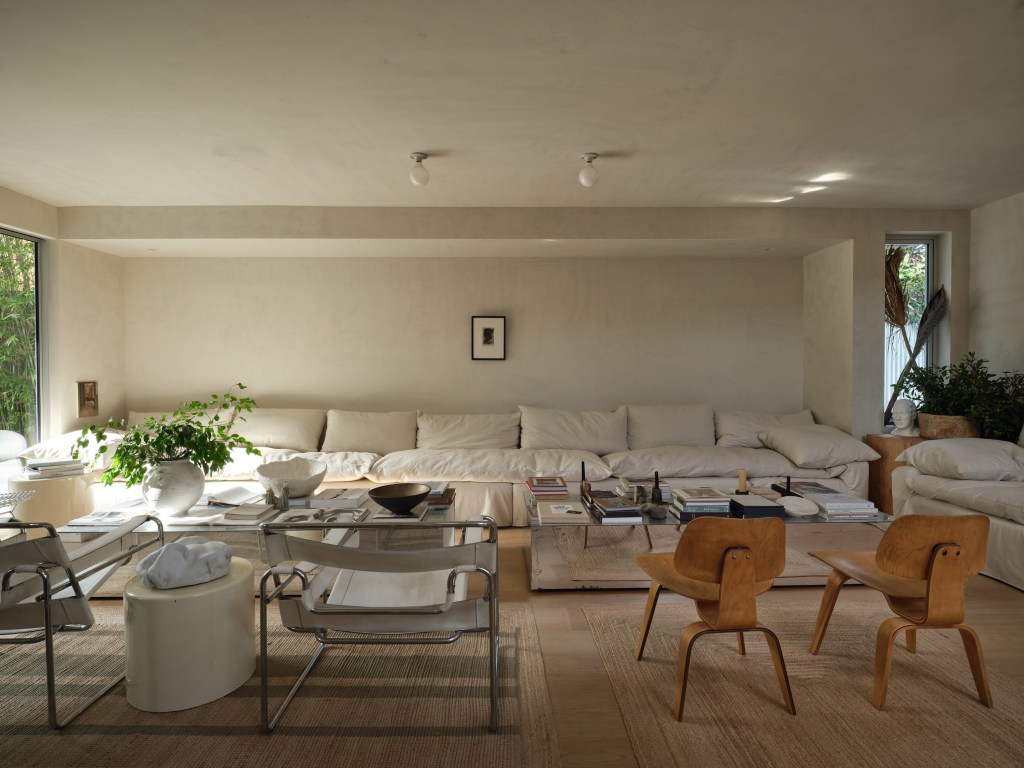 Living room at Leanne Ford's Venice home