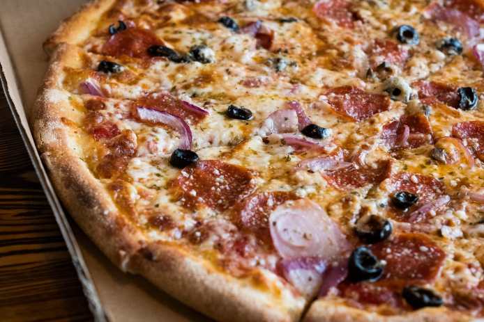 Pizza from Fat Lip Pizza & Beer