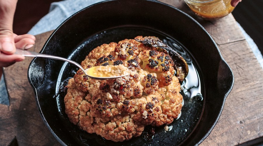 We Can’t Stop Making This Easy Whole-Roasted Cauliflower