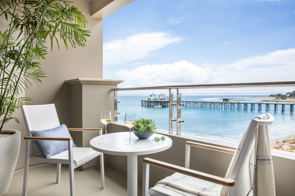 Balcony Malibu Beach Inn