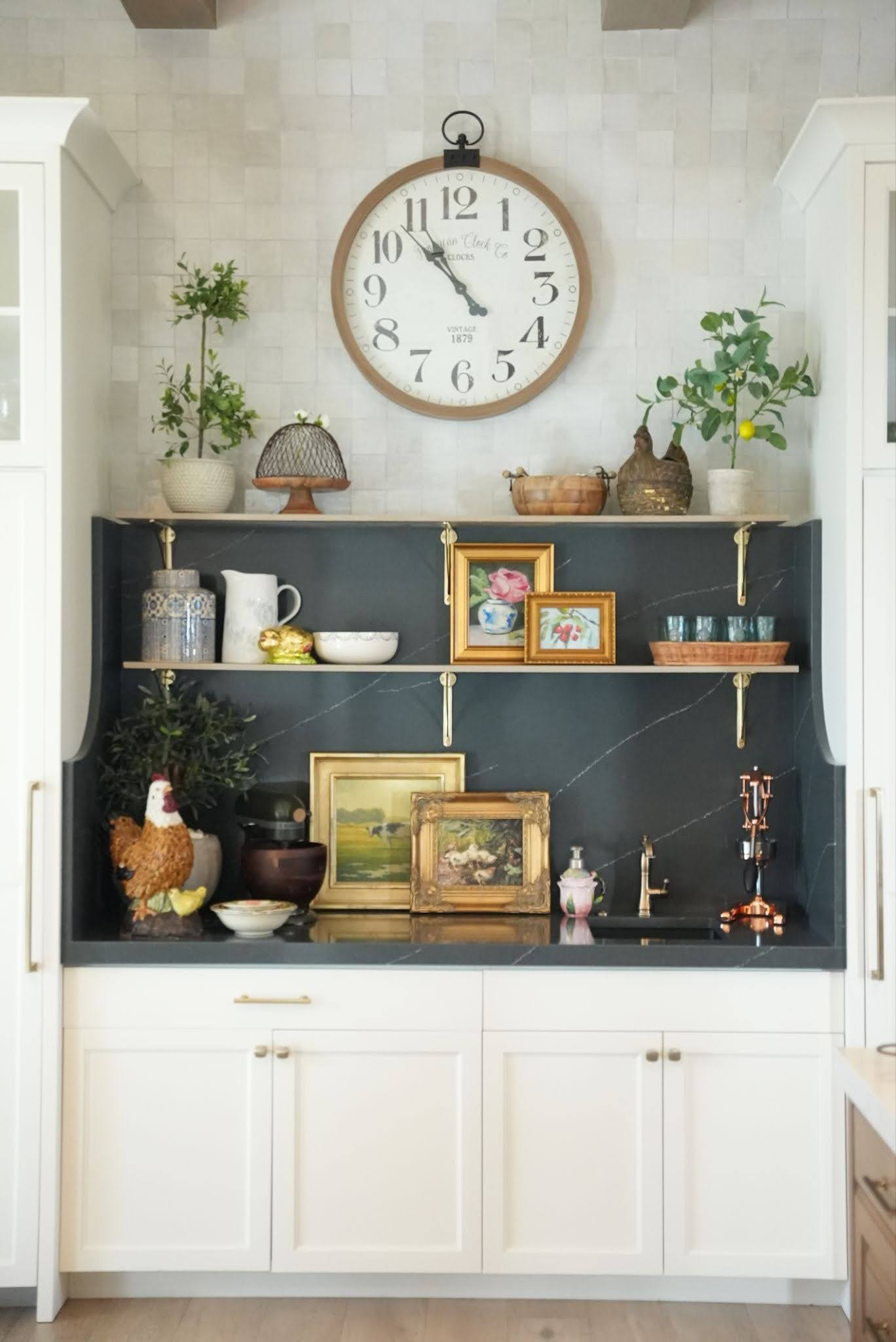 Cabinet and Shelves by MK Home & Art