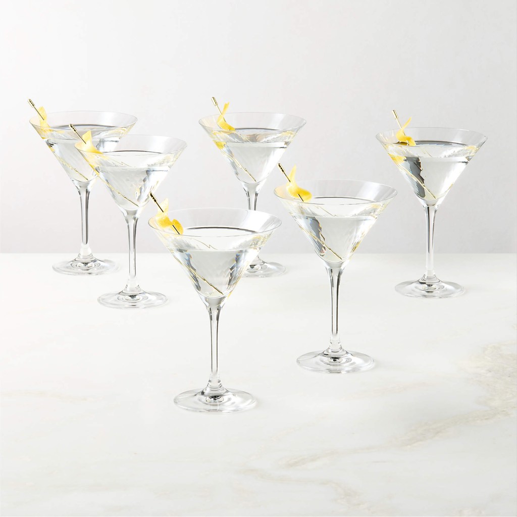 CB2 Stella Martini Glasses