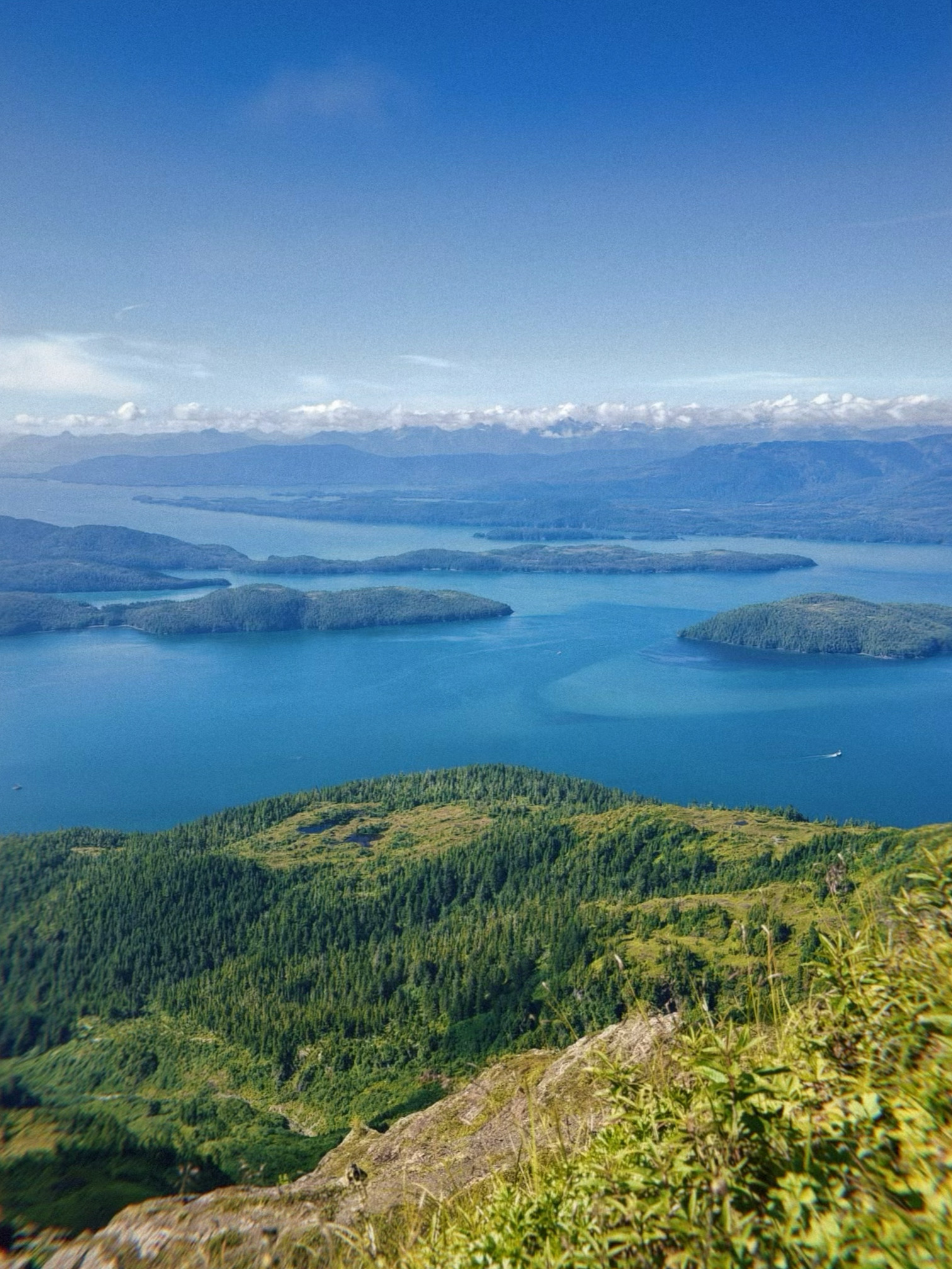 Cordova View from Mount Eyak