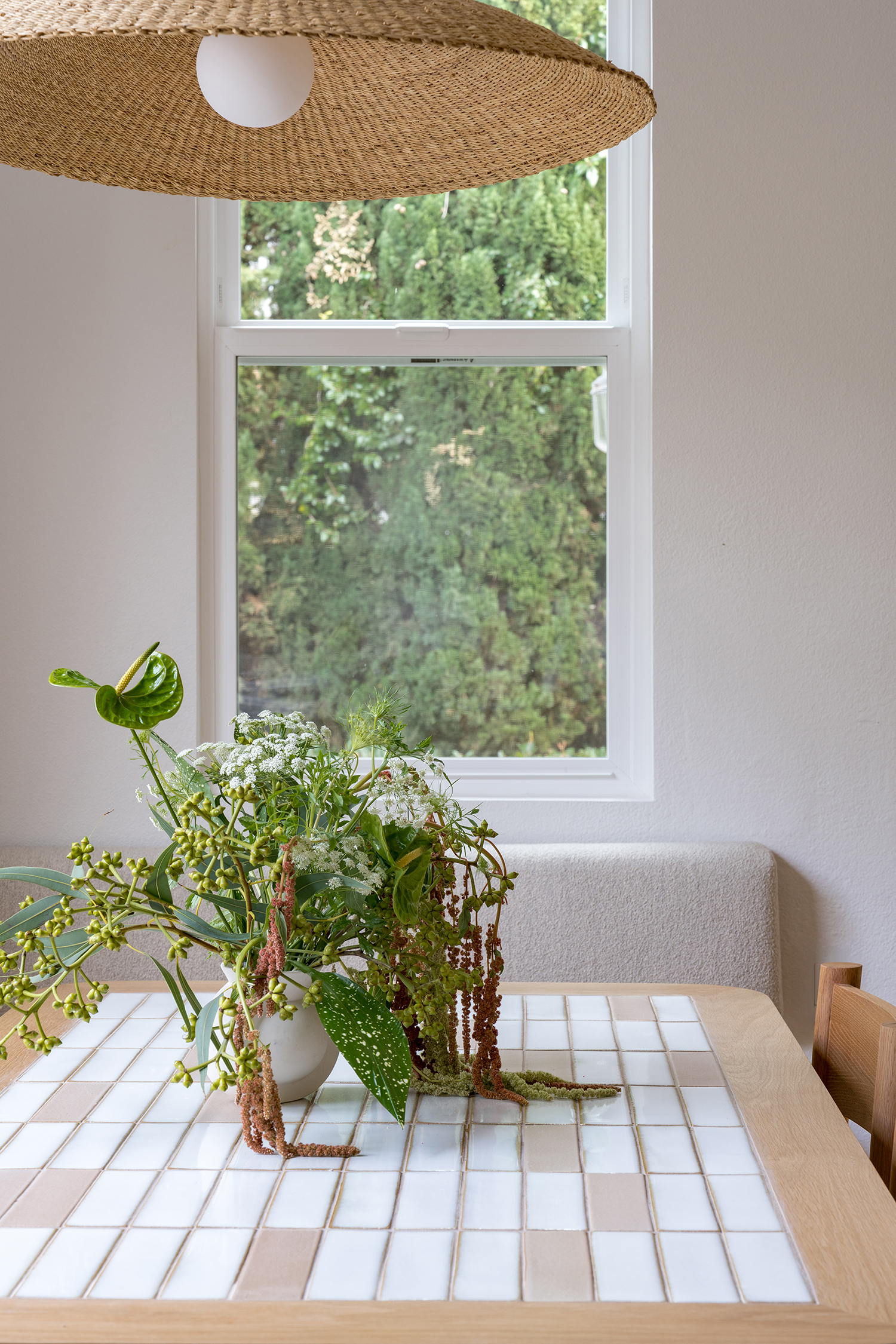 Dining Table in Carlsbad Kitchen by Solstice Interiors