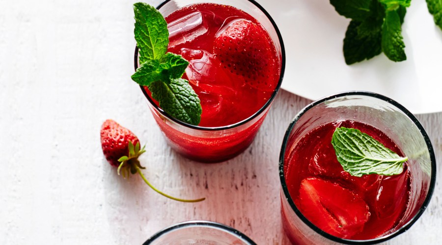 Strawberry Hibiscus Cooler