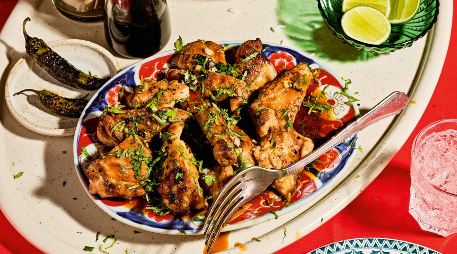 Grilled Chicken with Serrano Ponzu