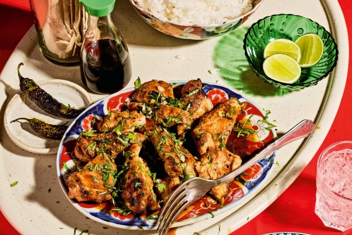 Grilled Chicken with Serrano Ponzu