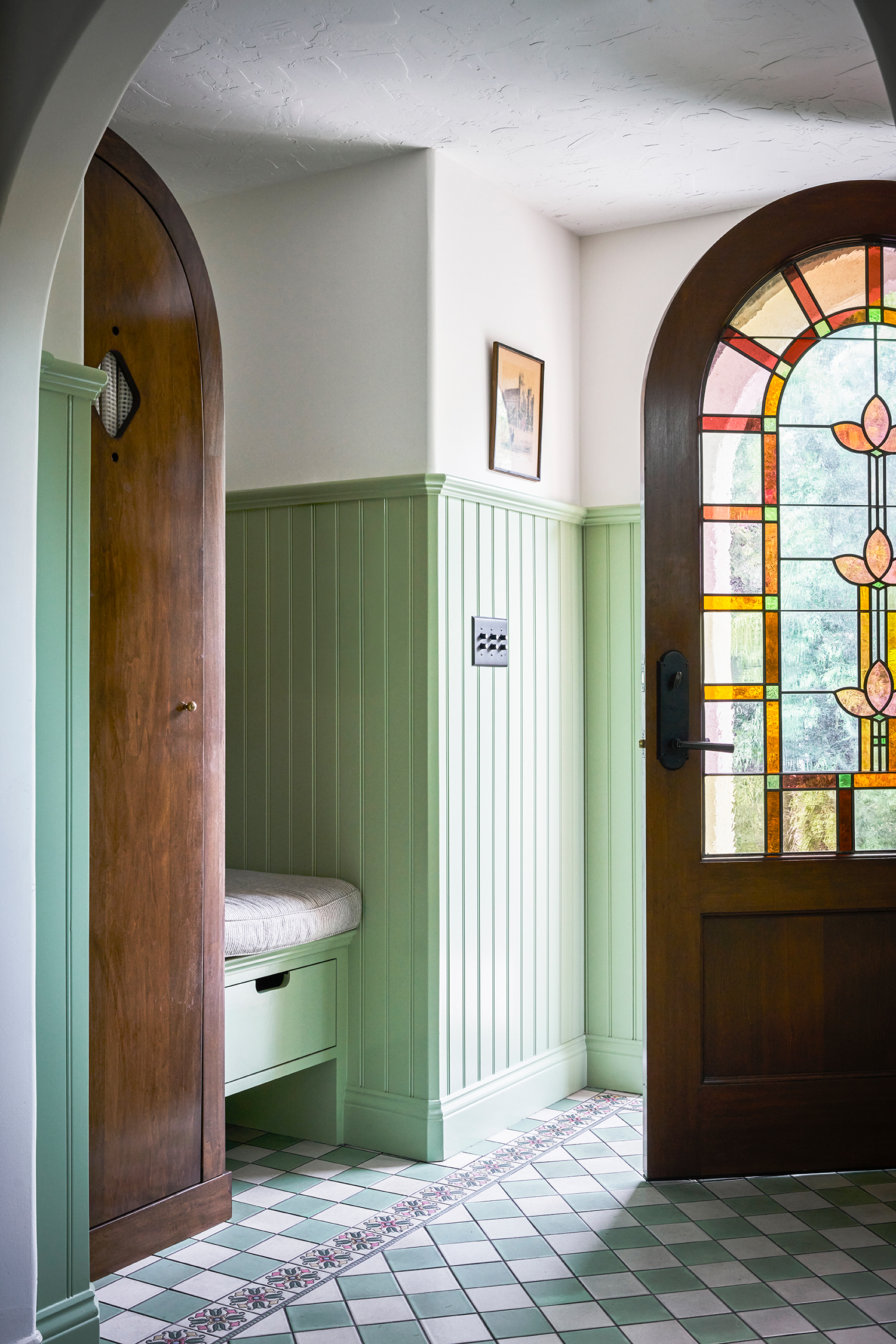 Entry in Franklin Village Home by Arterberry Cooke