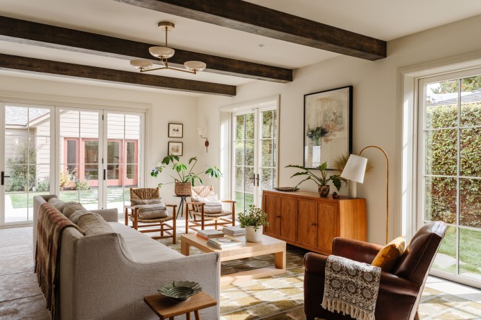 Family Room Studio City House by Merchant & Mercantile