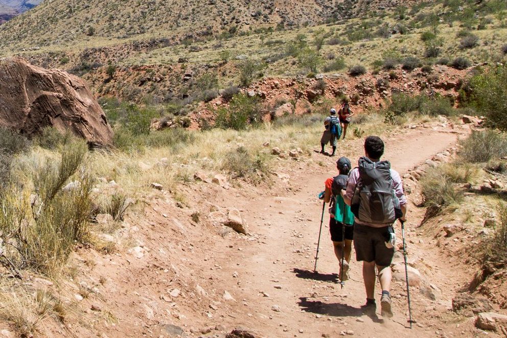 Hiking the Bright Angel Trail