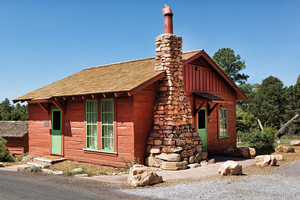 Red Horse Cabin Exterior
