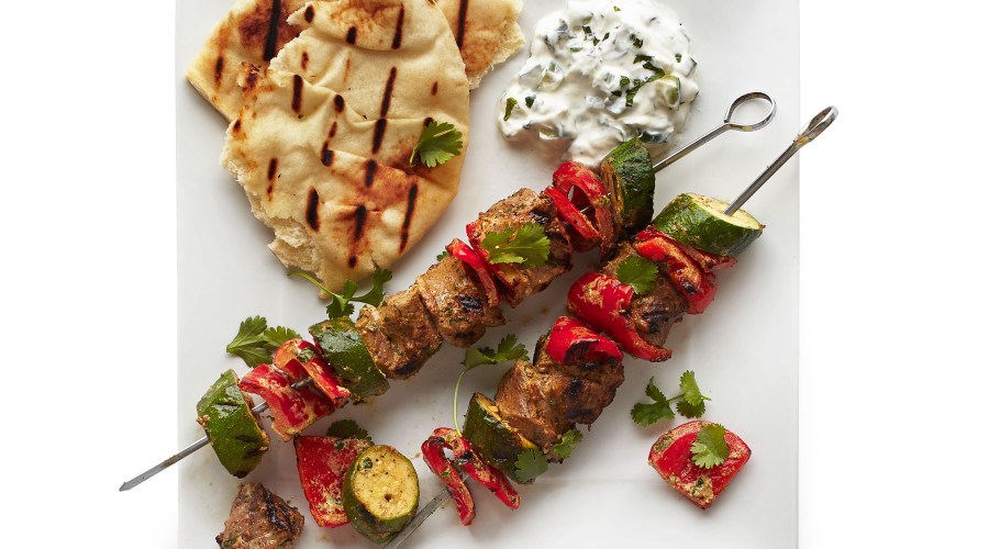 Indian-Spiced Lamb Kebabs (0716)