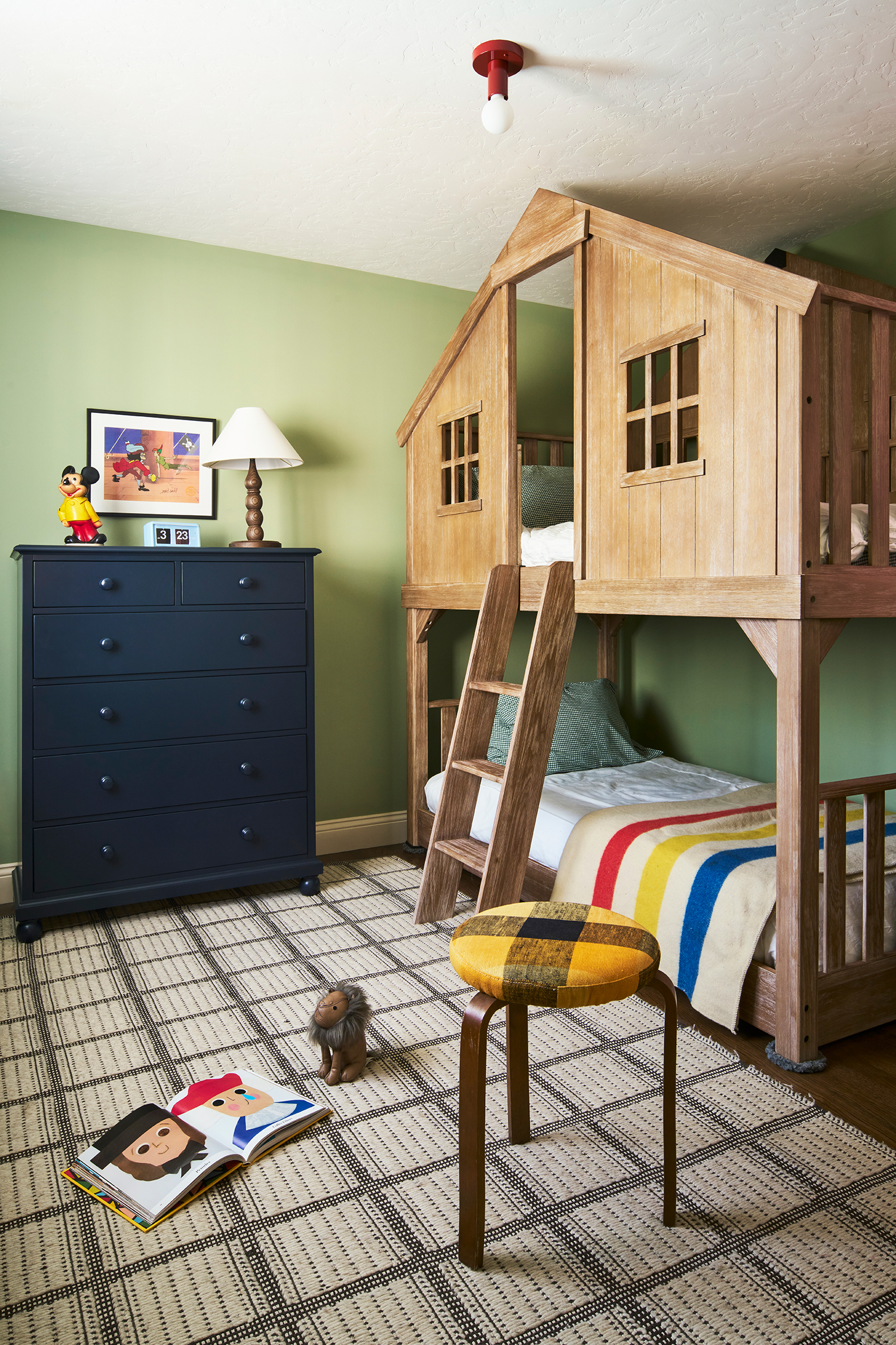 Kids Room in Franklin Village Home by Arterberry Cooke