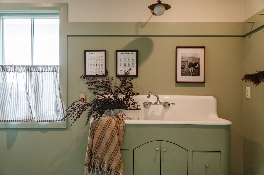 Laundry Room Studio City House by Merchant & Mercantile