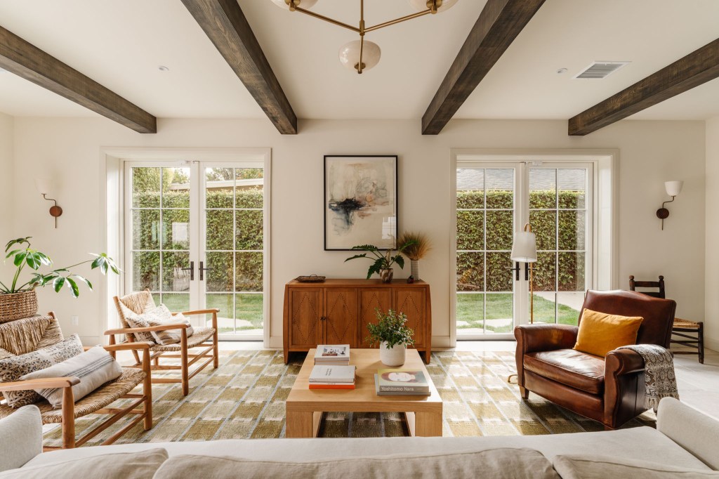 Living Area Studio City House by Merchant & Mercantile