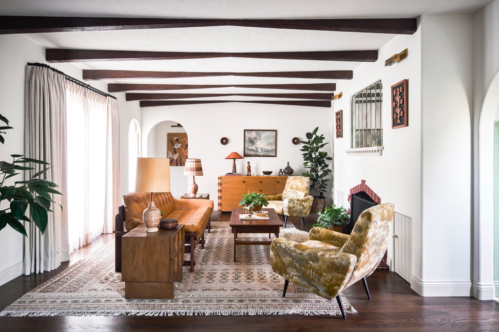 Living Room in Franklin Village Home by Arterberry Cooke