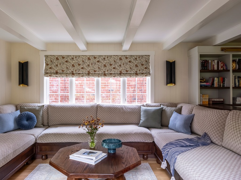 Media Room in Lake Oswego Cottage by Casework