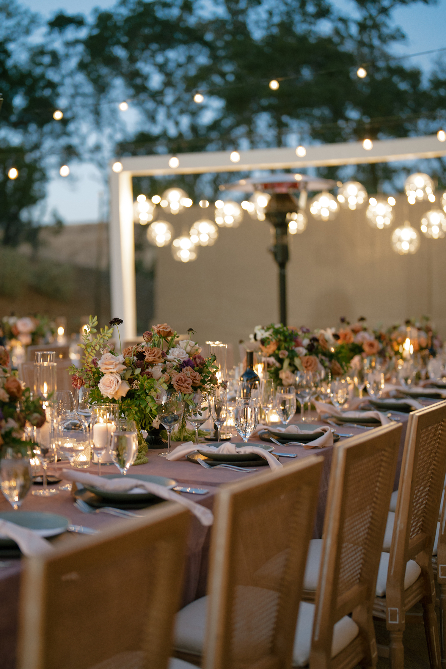 Outdoor Tablescape by Burke Events