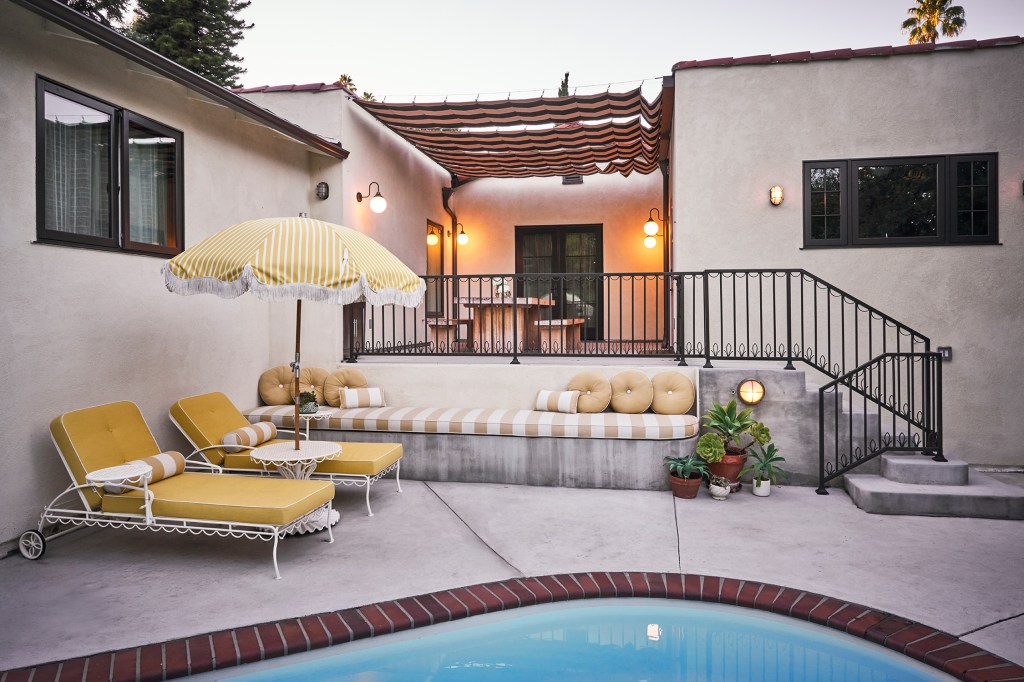 Pool in Franklin Village Home by Arterberry Cooke