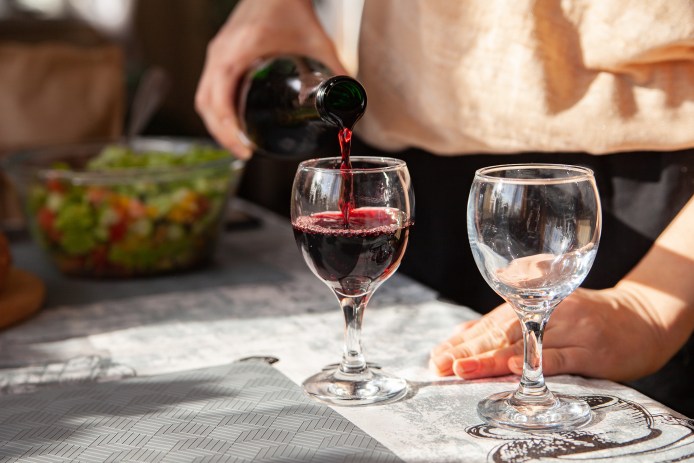 Pouring Wine