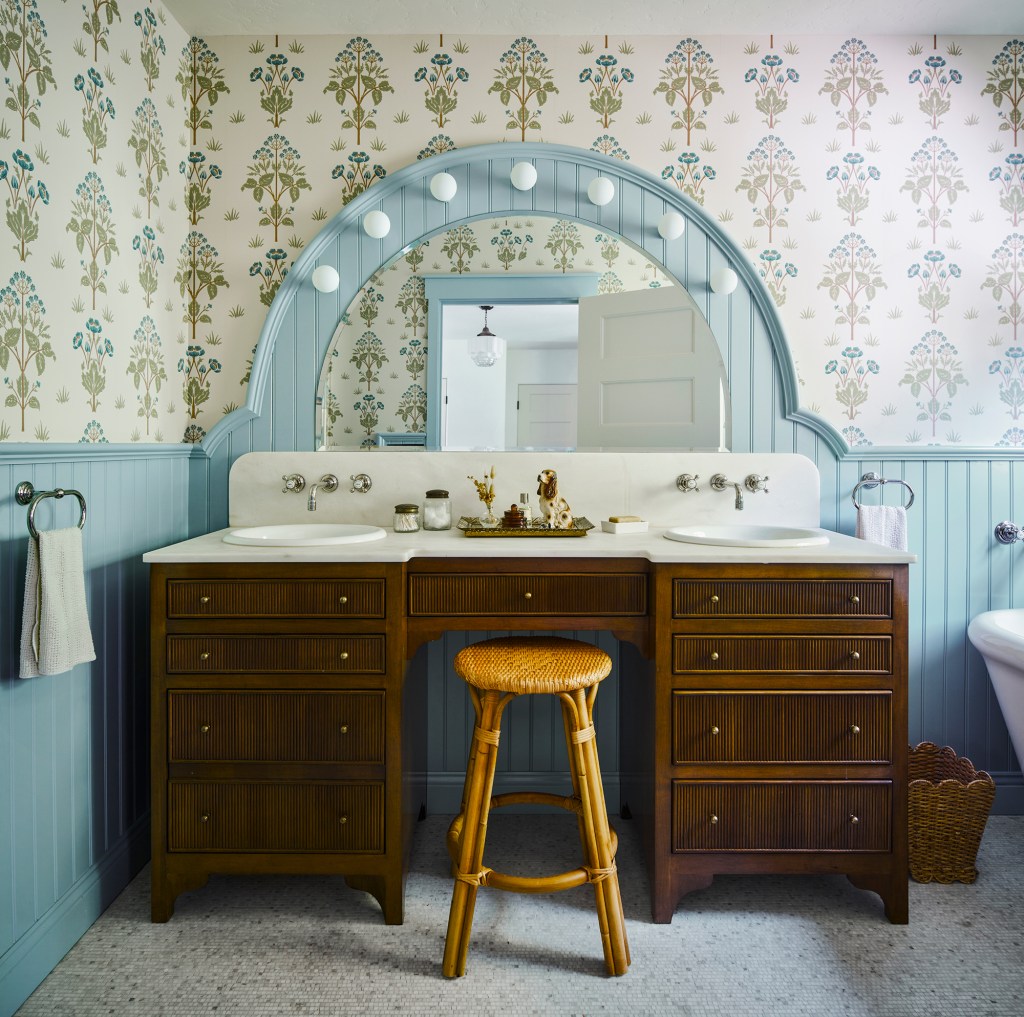 Primary Bathroom in Franklin Village Home by Arterberry Cooke
