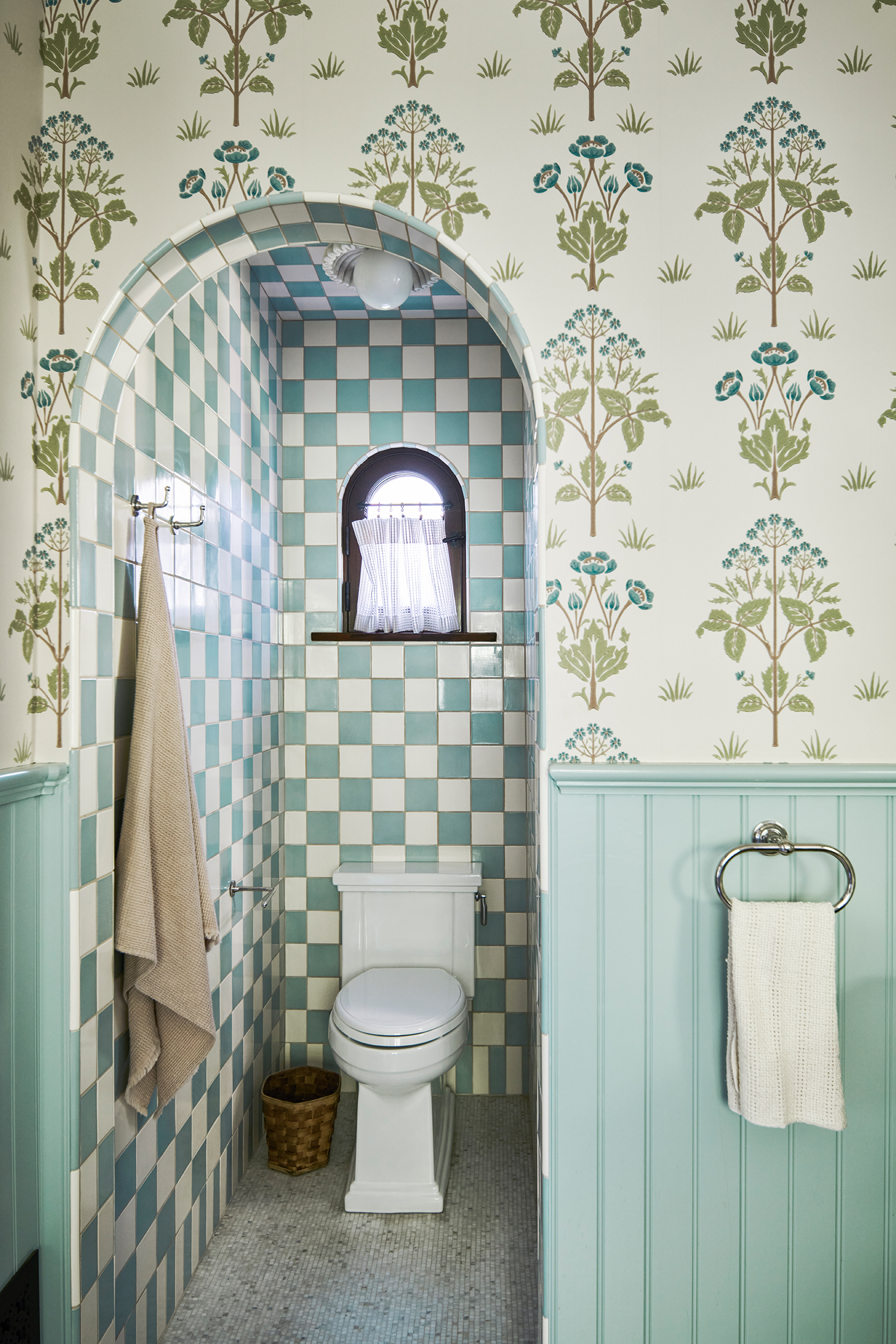 Primary Bathroom Shower in Franklin Village Home by Arterberry Cooke