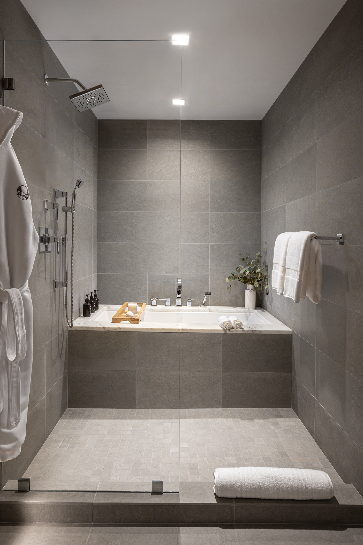 Shower The Sylvan Lodge at Snake River Sporting Club