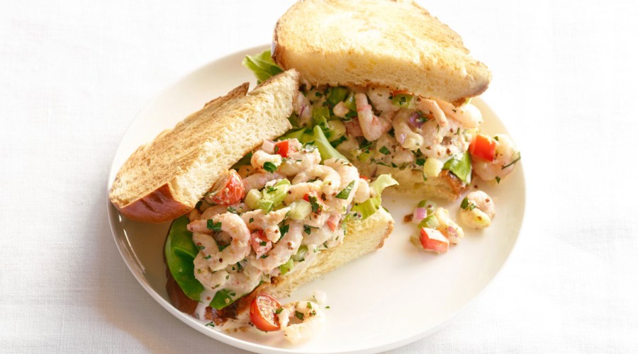 Shrimp “Louis” Sandwiches