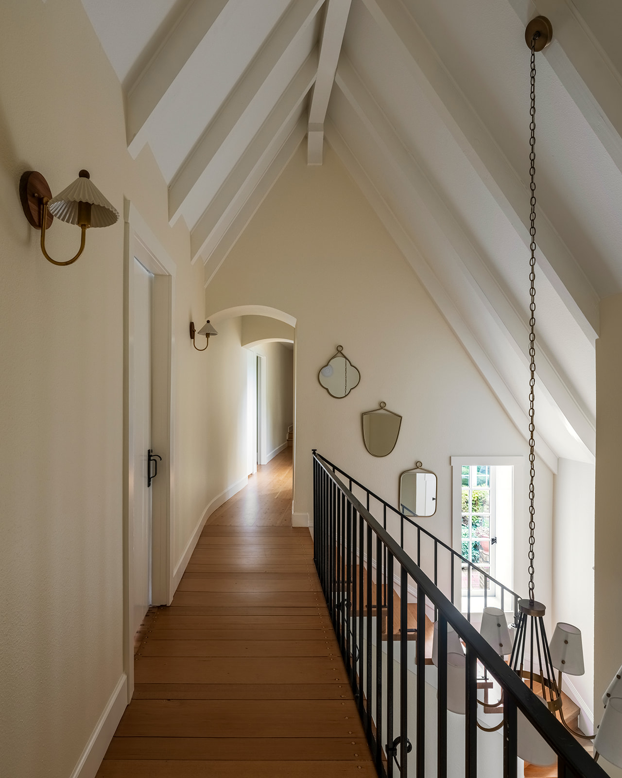 Stairs in Lake Oswego Cottage by Casework