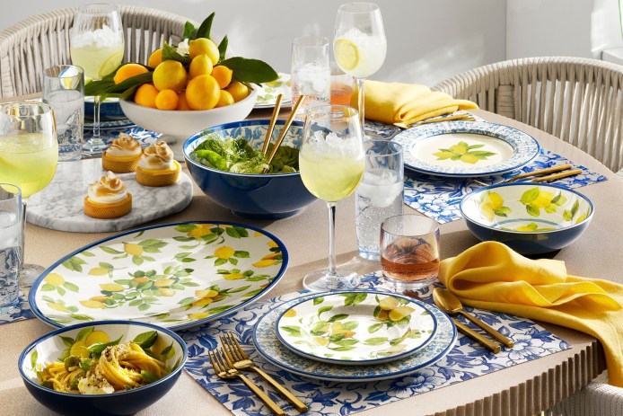 Williams-Sonoma Lemon Outdoor Melamine Set